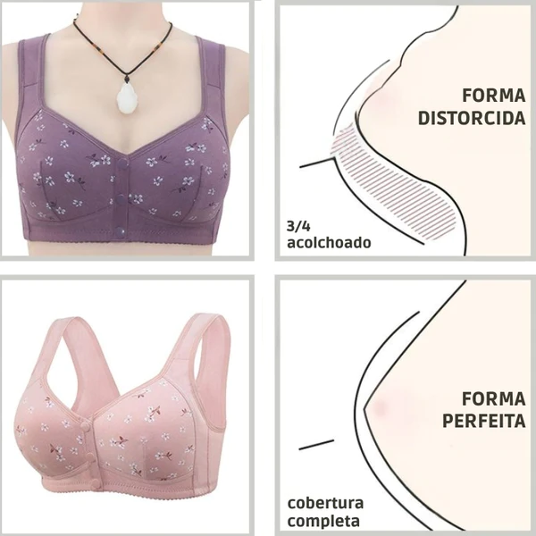 (Compre 3 Leve 5) Sutiã Confortável Sutienne + Brinde Exclusivo (Últimas Unidades) - Foxy Store